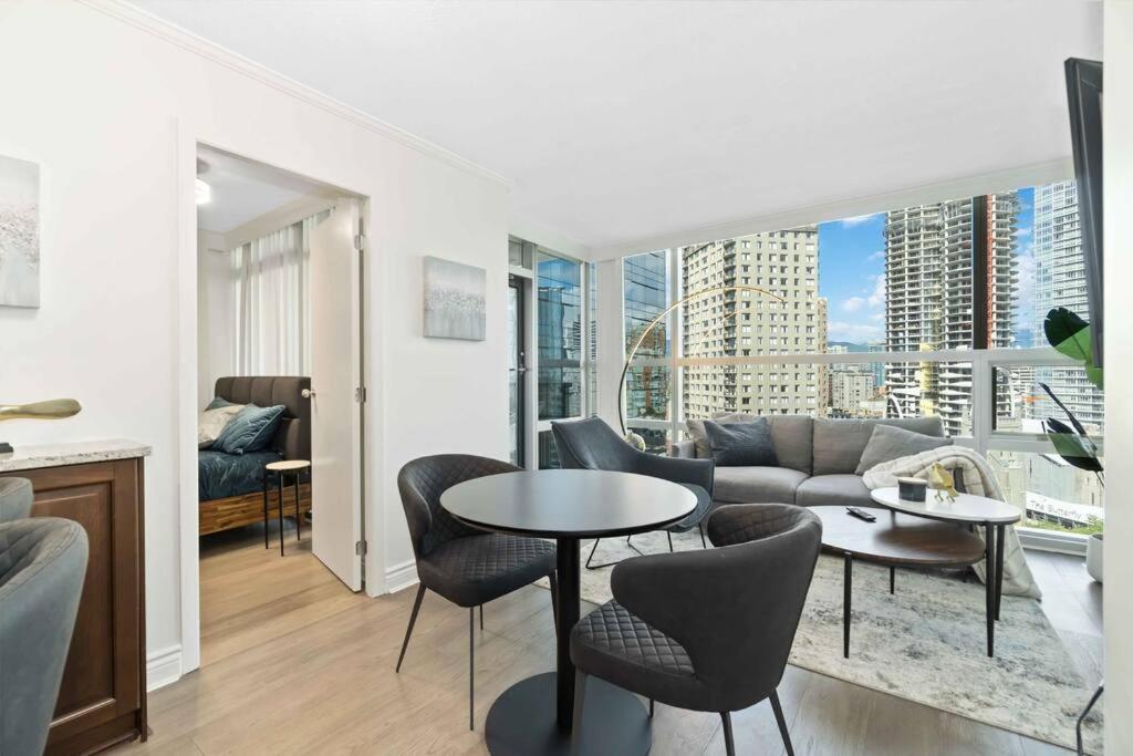 2Br Condo With Breathtaking View In Downtown! Free Parking - 6 Sleep Vancouver Kültér fotó