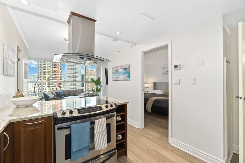 2Br Condo With Breathtaking View In Downtown! Free Parking - 6 Sleep Vancouver Kültér fotó